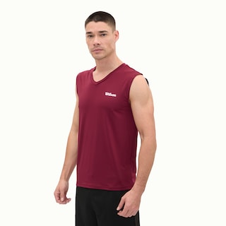Foto 3 | Playera Wilson Ultra Ligera Sin Manga Cuello en V para Hombre
