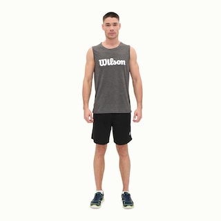 Foto 6 | Playera Wilson Polyspun Sin Manga Estampada Para Hombre