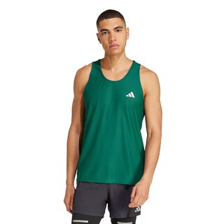 Foto 2 | Playera Sin Mangas Own The Run Adidas Verde Hombre