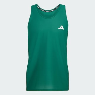 Foto 3 | Playera Sin Mangas Own The Run Adidas Verde Hombre
