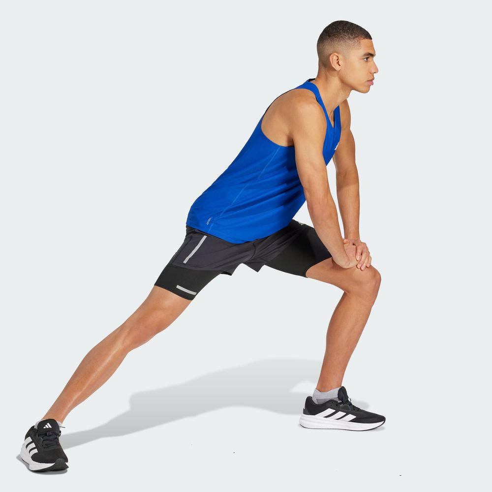Foto 6 pulgar | Playera Sin Mangas Own The Run Adidas Azul Hombre