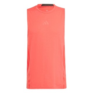 Foto 1 | Playera Sin Mangas Designed-for-training 3 Franjas Adidas Rojo Hombre
