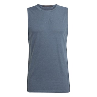 Foto 1 | Playera Sin Mangas Designed-for-training 3 Franjas Adidas Azul Hombre