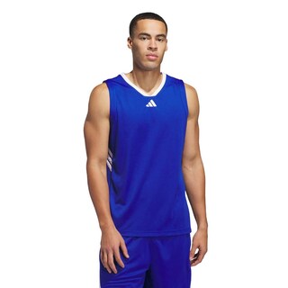 Foto 2 | Playera Adidas 3-stripes Tank Azul para Hombre