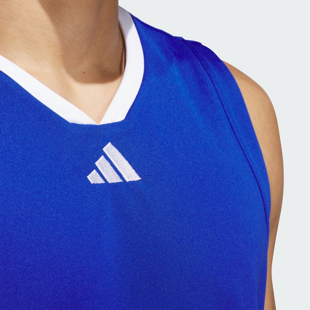 Foto 7 pulgar | Playera Adidas 3-stripes Tank Azul para Hombre