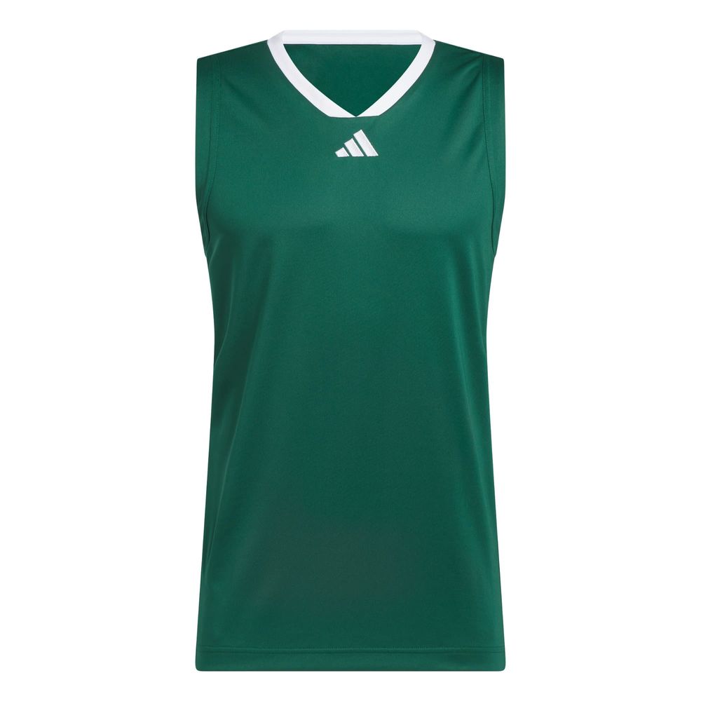 Foto 2 pulgar | 3-stripes Tank Adidas Verde Hombre