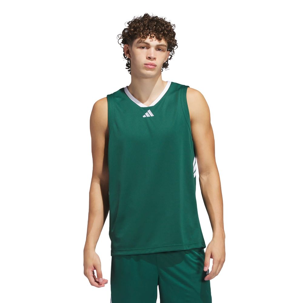 Foto 3 pulgar | 3-stripes Tank Adidas Verde Hombre