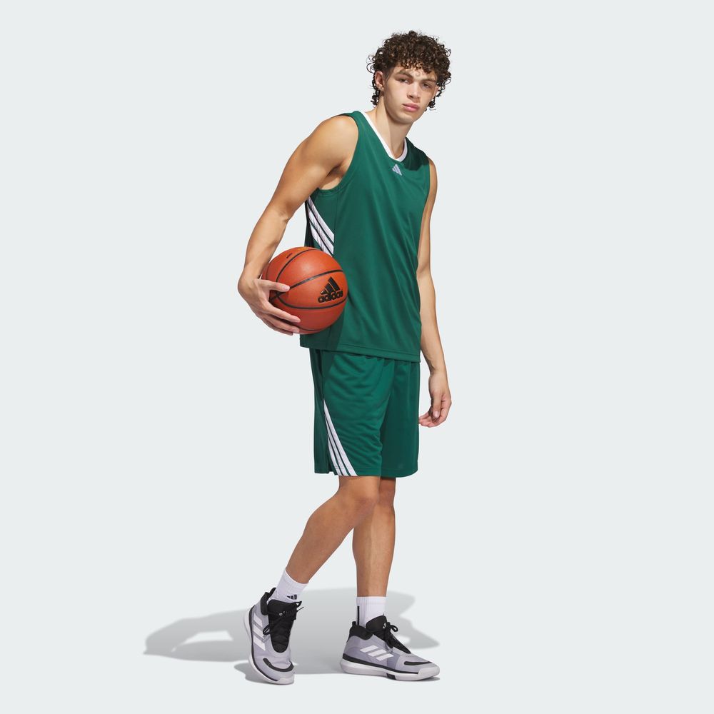 Foto 6 pulgar | 3-stripes Tank Adidas Verde Hombre
