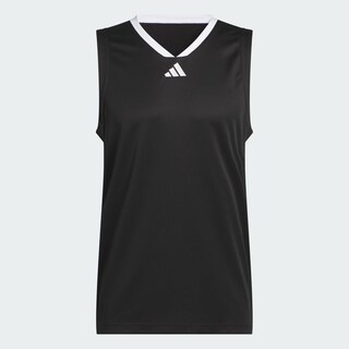 Foto 3 | 3-stripes Tank Adidas Negro Hombre