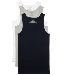 Foto 1 | Camiseta Sin Mangas Tommy Hilfiger Cotton Classic Para Hombre, Paquete De 3 - Venta Internacional.