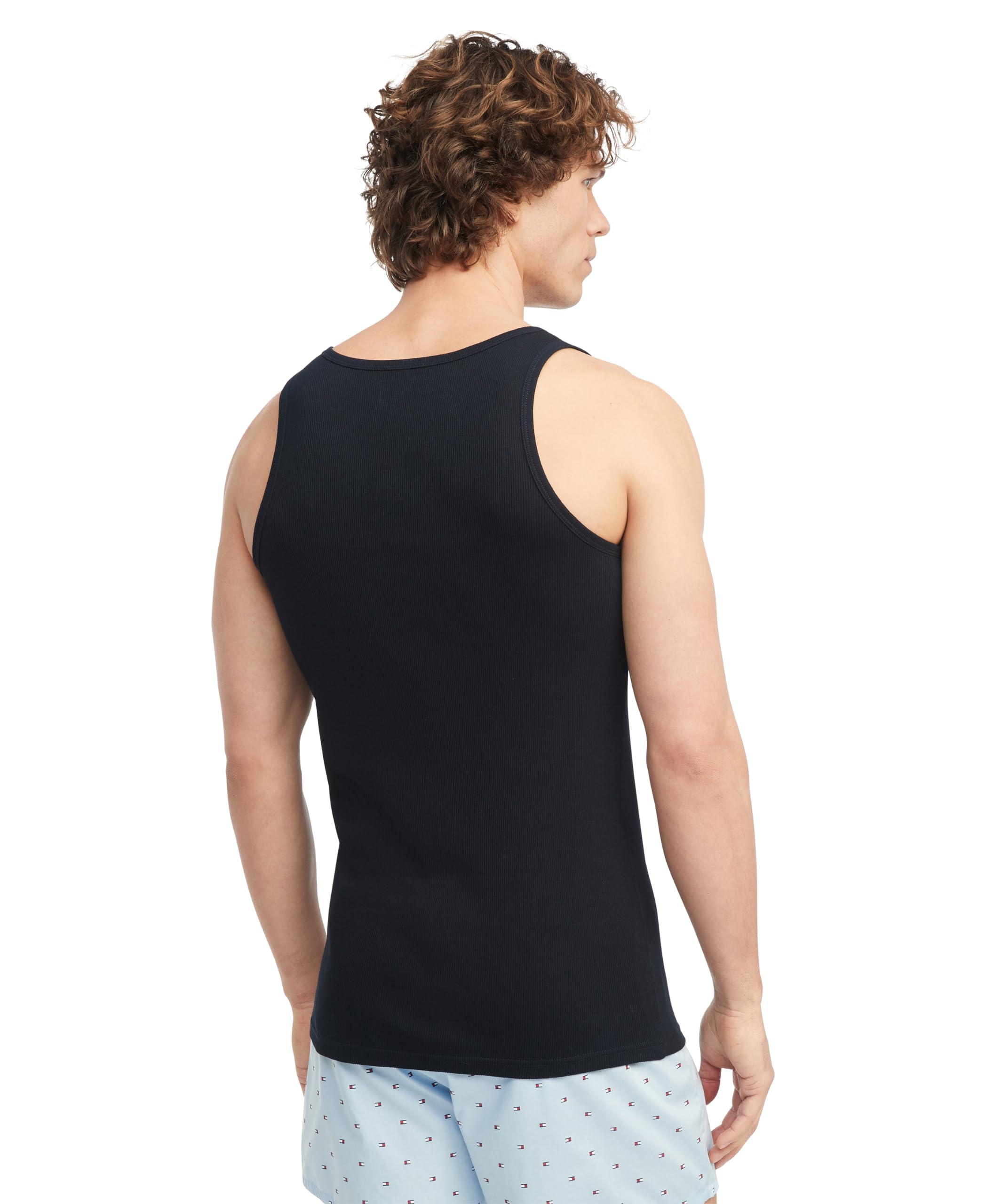 Foto 4 pulgar | Camiseta Sin Mangas Tommy Hilfiger Cotton Classic Para Hombre, Paquete De 3 - Venta Internacional.