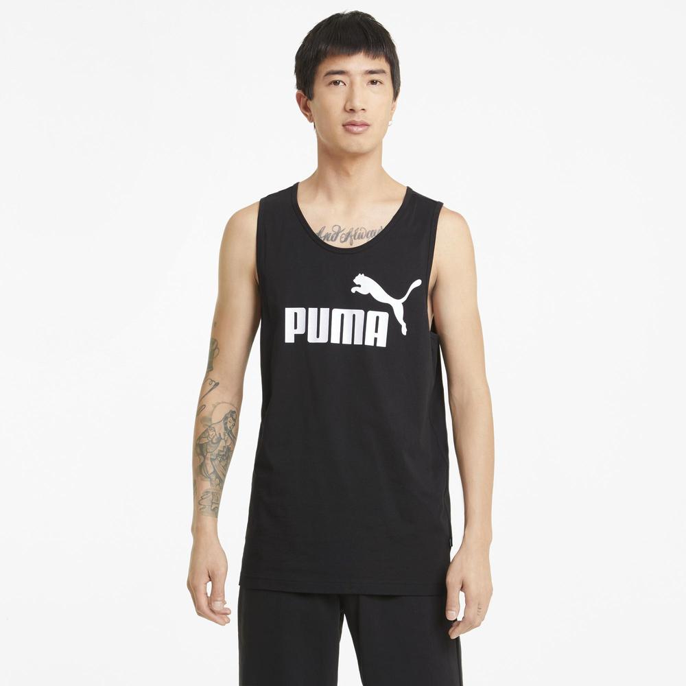 Foto 3 pulgar | Playera Puma Ess Tank Negra para Hombre