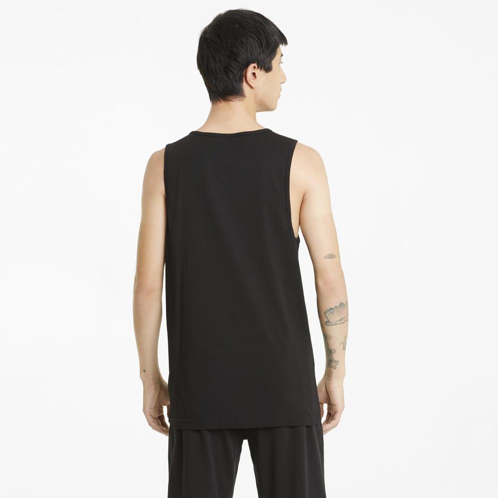 Foto 4 pulgar | Playera Puma Ess Tank Negra para Hombre