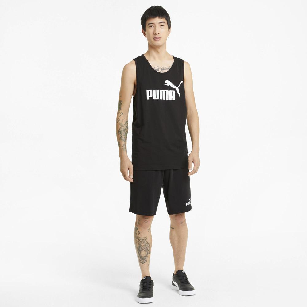 Foto 5 pulgar | Playera Puma Ess Tank Negra para Hombre