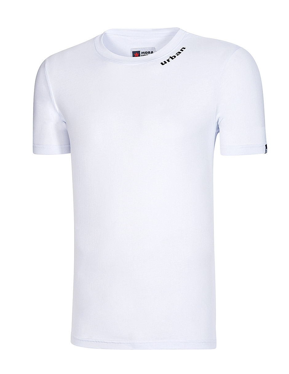 Foto 1 | Mora Urban Playera Para Hombre Blanco