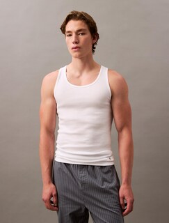 Foto 2 | Camiseta Sin Mangas Calvin Klein Cotton Classics Para Hombre, Paquete De 3 - Venta Internacional.
