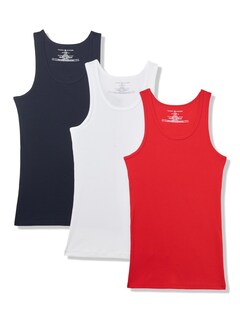 Foto 1 | Camiseta Sin Mangas Tommy Hilfiger Cotton Classics Para Hombre, Paquete De 3 - Venta Internacional.