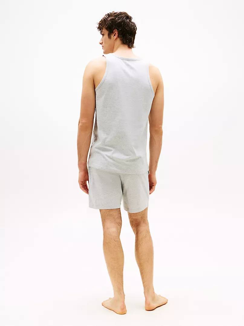Foto 6 pulgar | Playera Tommy Hilfiger De Resaque Algodón Suave Logo De Hombre Color Gris