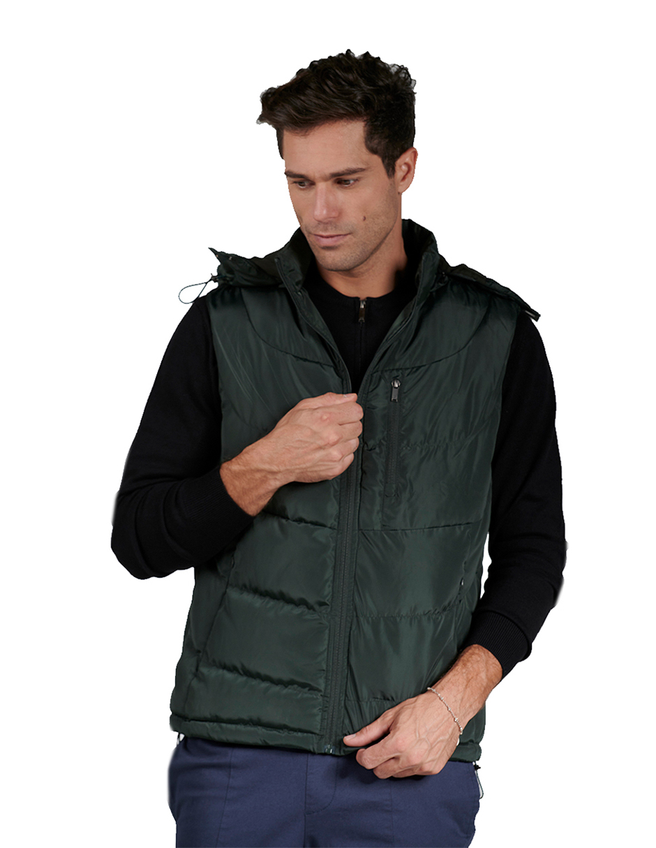 Foto 1 | Chaleco Generra 228602 color Verde para Hombre