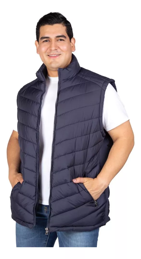 Chaleco de Hombre Tallas Extra Capitonado Impermeable