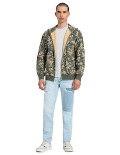 Foto 4 | Sudadera Seasonal Zip Up Levi's Multicolor para Hombre