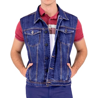 Foto 1 | Chaleco Mezclilla Britos Jeans Hombre 803682