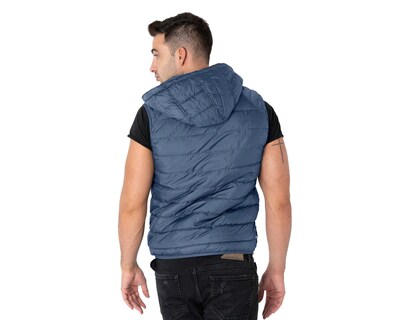 Foto 3 | Chaleco Ocean Point Azul Marino Con Gorro