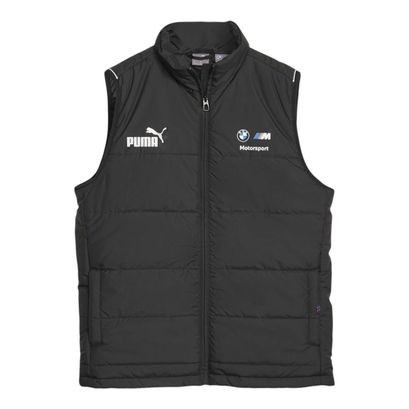 Chaleco Puma Bmw Mms Mt7 Padded Vest Color Negro Para Hombre Modelo 62121101