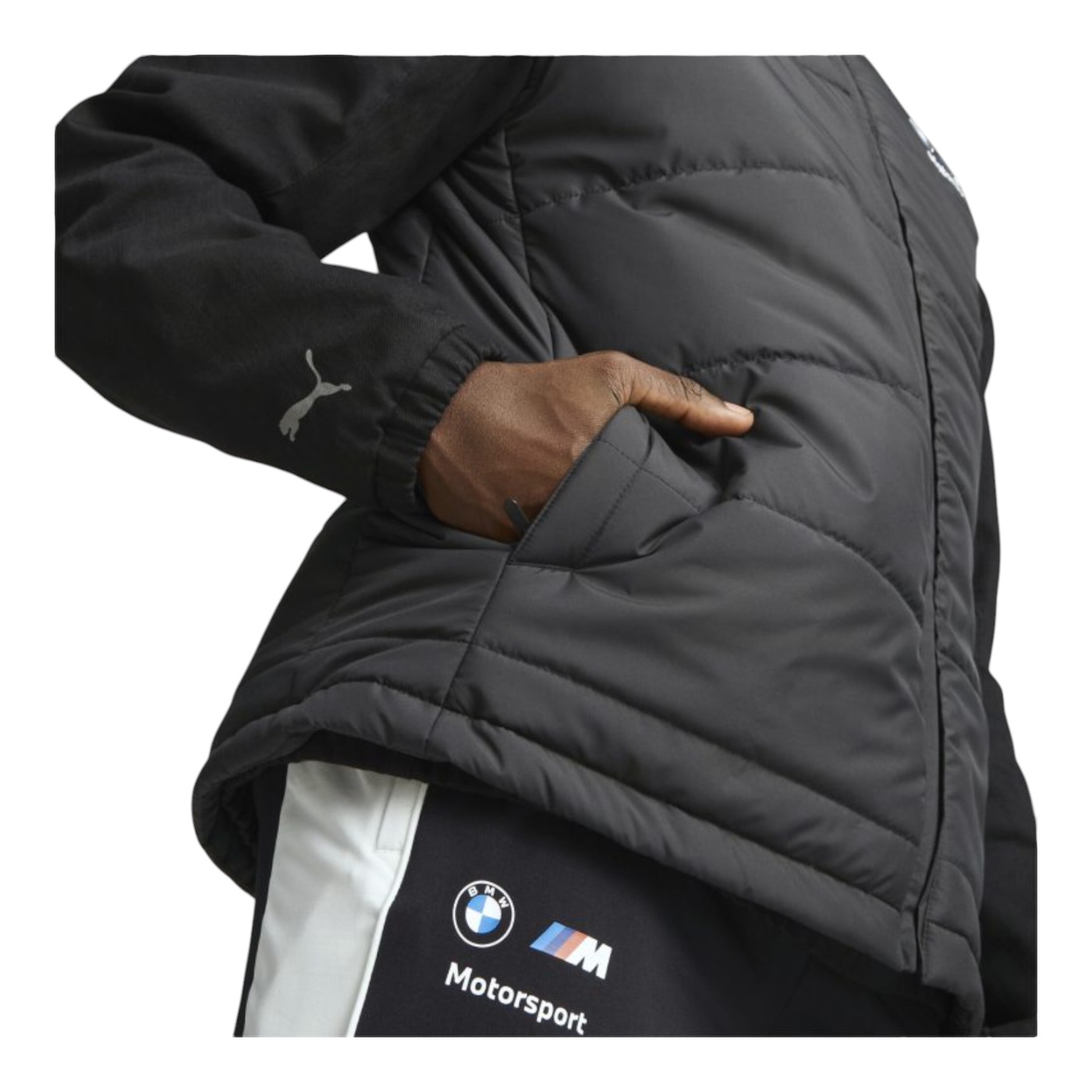 Foto 5 pulgar | Chaleco Puma Bmw Mms Mt7 Padded Vest Color Negro Para Hombre Modelo 62121101