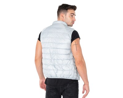 Foto 3 | Chaleco Ocean Point Gris Capitonado
