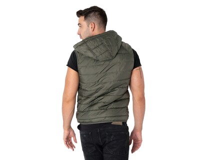 Foto 3 | Chaleco Ocean Point Verde Con Gorro