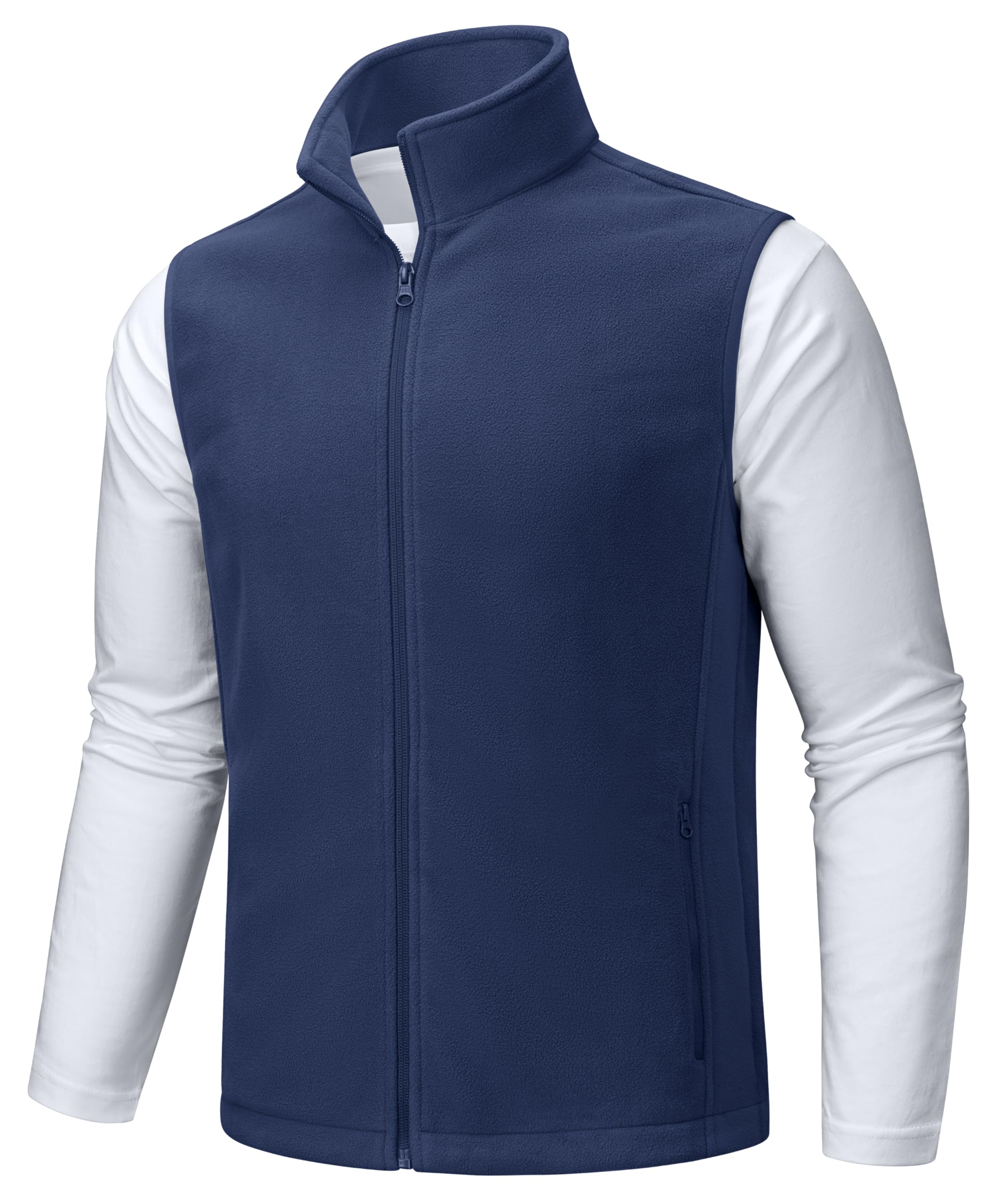 Foto 2 pulgar | Chaleco Tacvasen De Forro Polar Ligero Royalblue S Para Hombre - Venta Internacional.