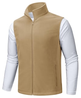 Foto 1 | Chaleco Polar Tacvasen Para Hombre, Chaqueta Cálida Sin Mangas, Caqui, 2xl - Venta Internacional.