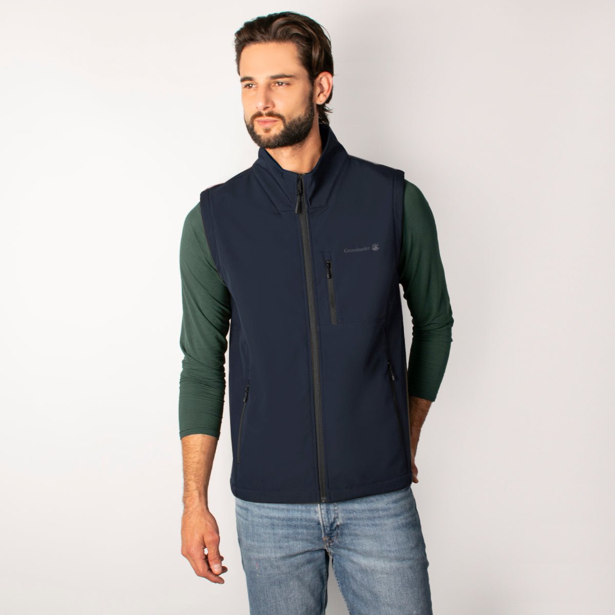 Foto 1 | Chaleco Greenlander Para Hombre Senderismo Softshell
