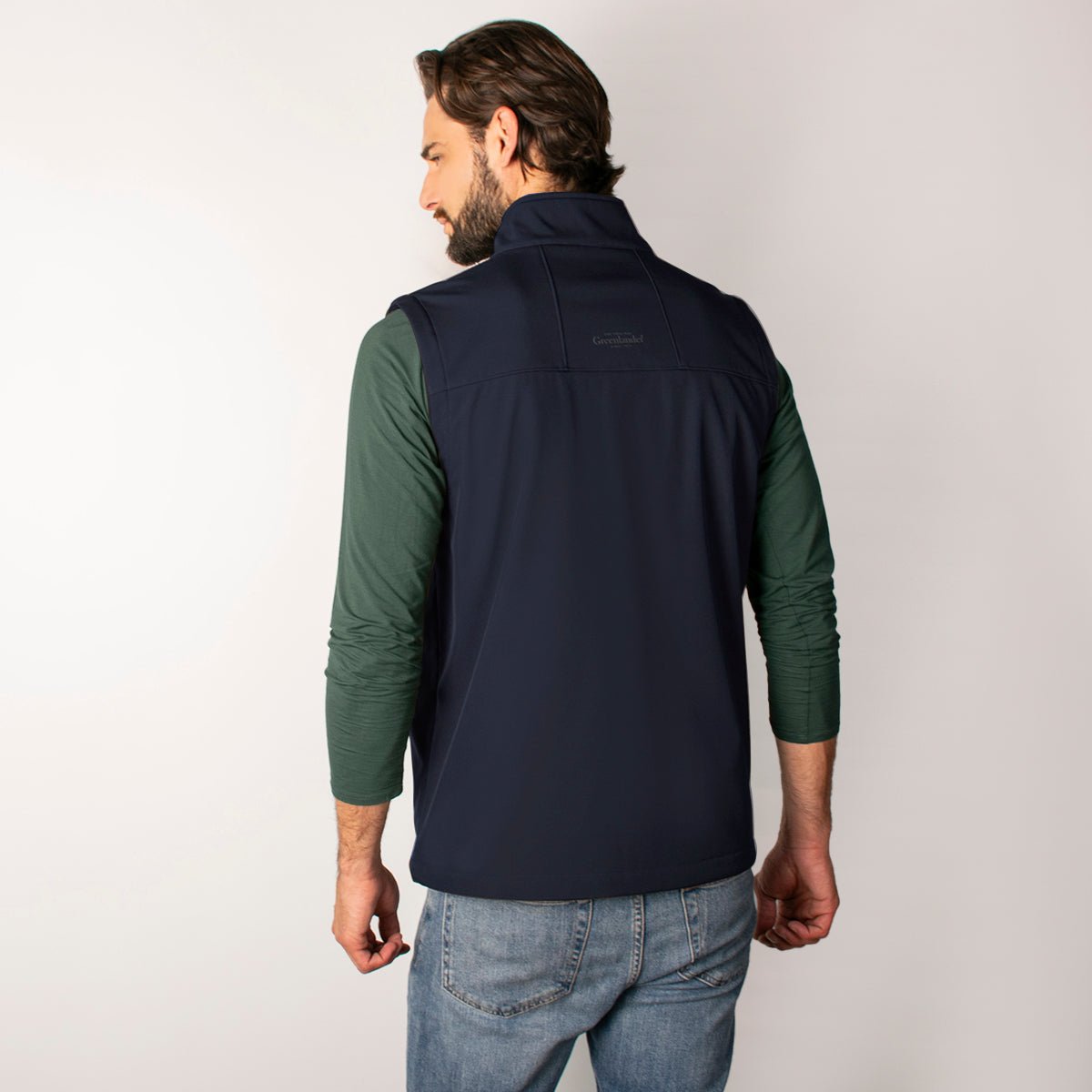 Foto 3 | Chaleco Greenlander Para Hombre Senderismo Softshell