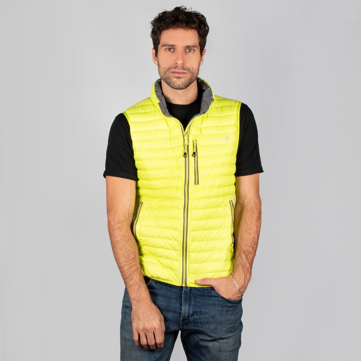 Chaleco Greenlander Acolchado Ligero  Y Casual Para Hombre
