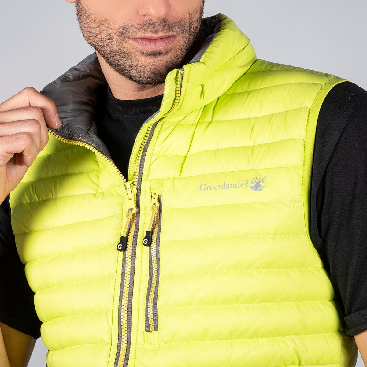 Foto 4 pulgar | Chaleco Greenlander Acolchado Ligero  Y Casual Para Hombre