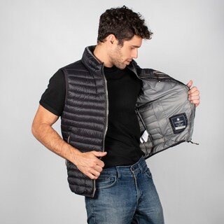 Foto 2 | Chaleco Greenlander Acolchado Ligero Y Casual Para Hombre