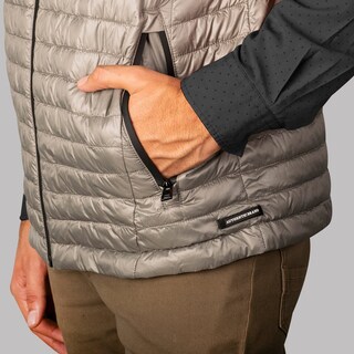 Foto 7 | Chaleco Greenlander Reversible Con Capucha Térmico, Ligero, Acolchado Y Rompevientos 2 En 1 Revesrible Para Hombre