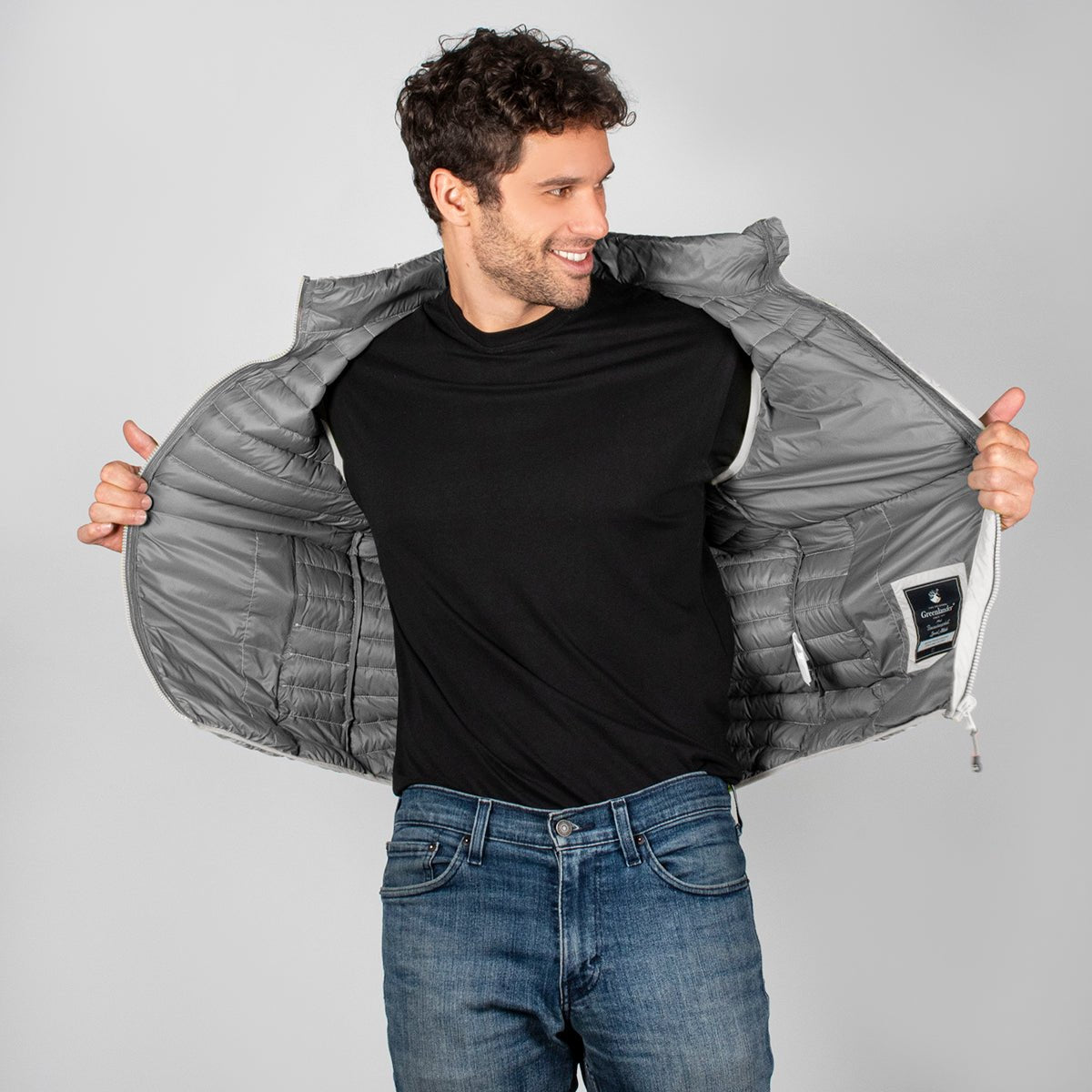 Foto 2 | Chaleco Greenlander Acolchado Ligero  Y Casual Para Hombre