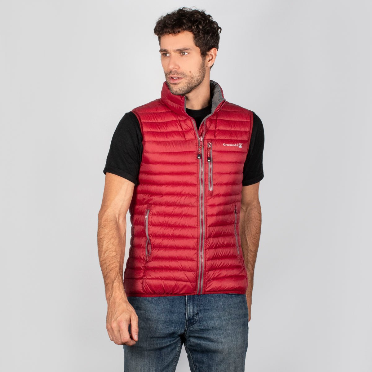 Chaleco Greenlander Acolchado Ligero  Y Casual Para Hombre