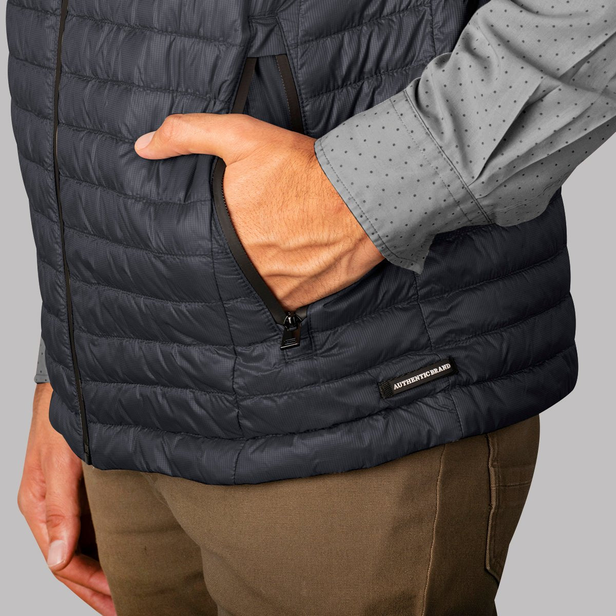 Foto 7 pulgar | Chaleco Greenlander Reversible  Con Capucha Térmico, Ligero, Acolchado Y Rompevientos 2 En 1 Revesrible Para Hombre