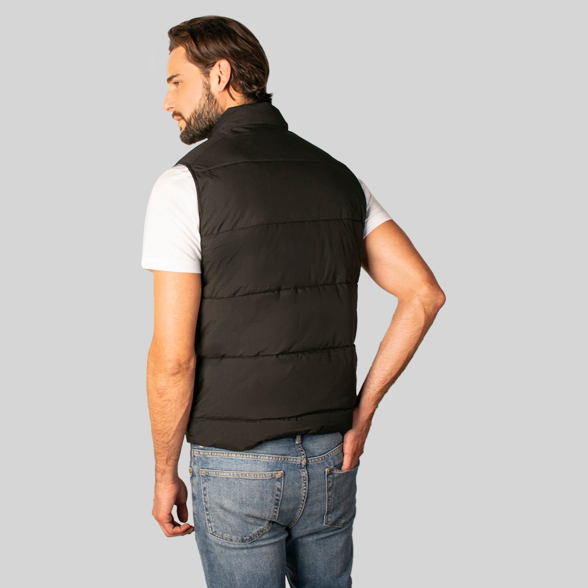 Foto 5 pulgar | Chaleco Greenlander Reversible Casual Cómodo Para Hombre
