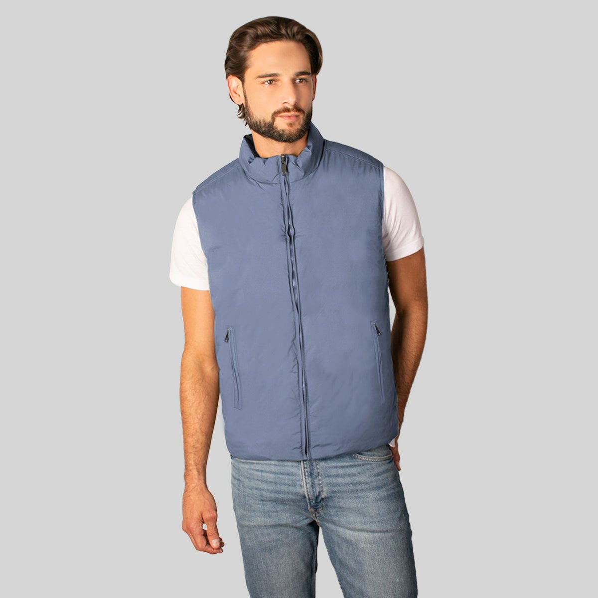 Foto 6 pulgar | Chaleco Greenlander Reversible Casual Cómodo Para Hombre