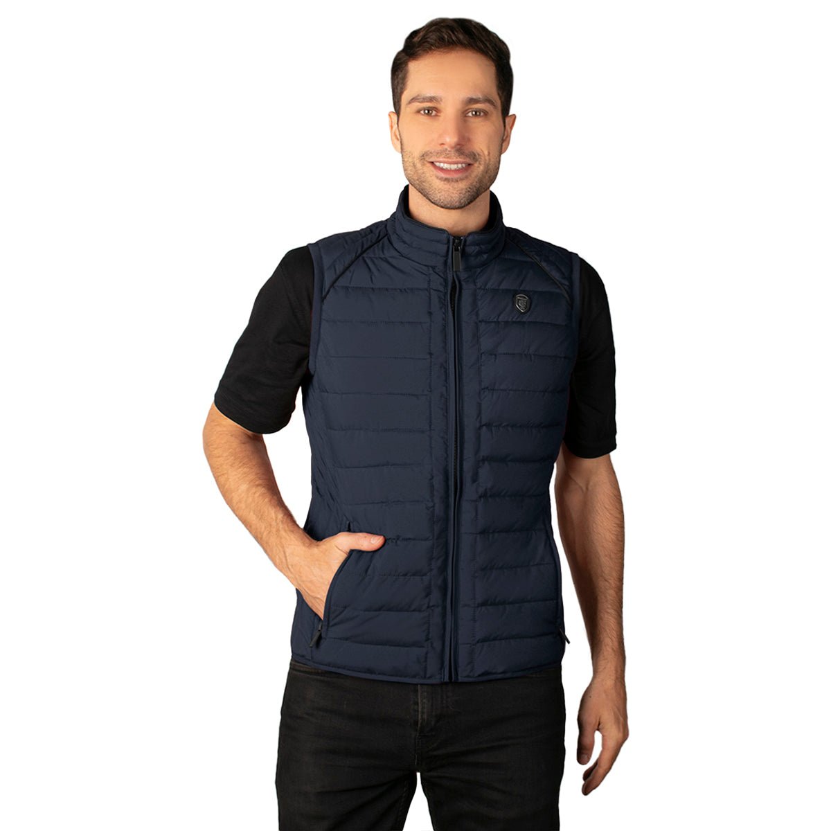 Foto 2 pulgar | Chaleco Greenlander Capitonado Casual Para Hombre