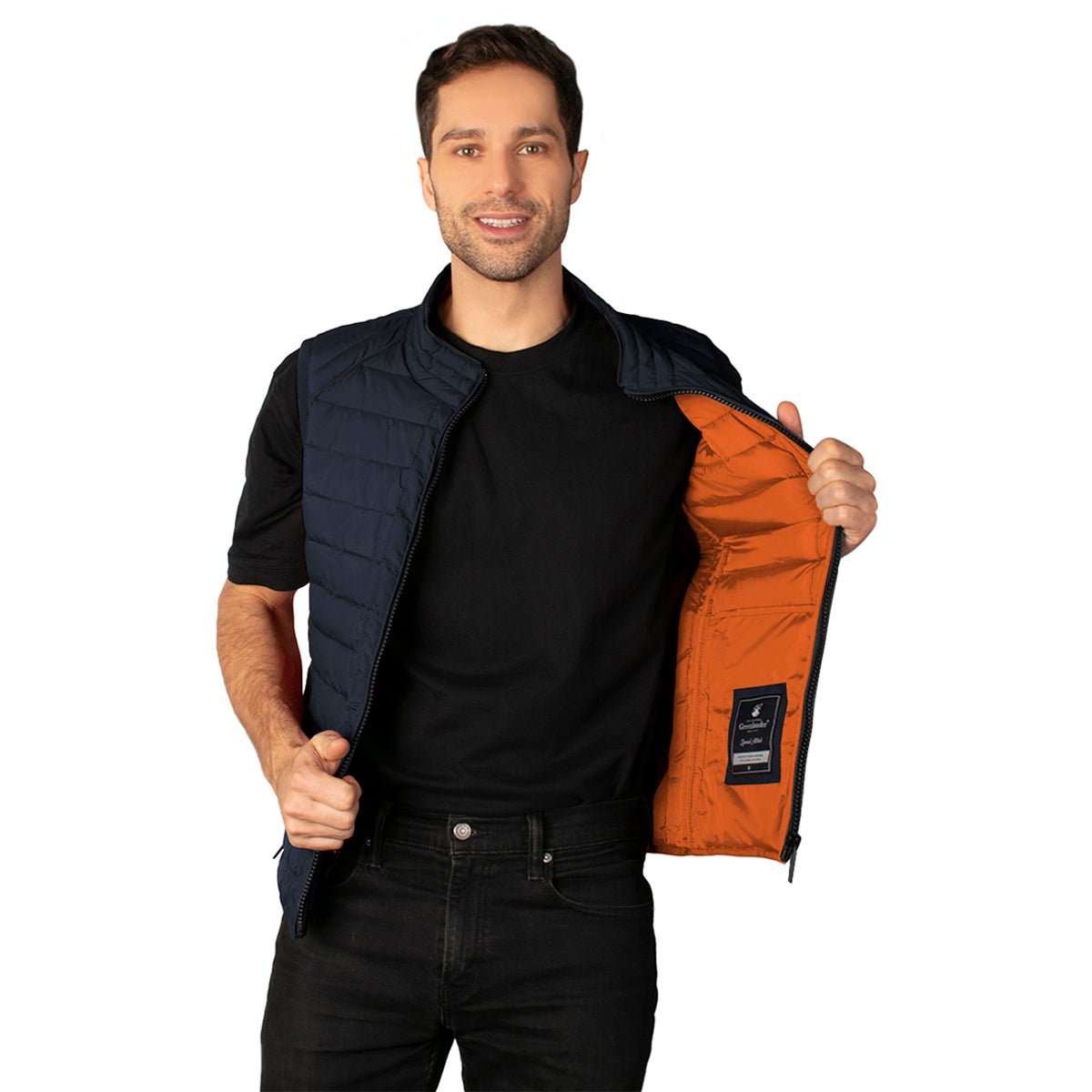 Foto 3 pulgar | Chaleco Greenlander Capitonado Casual Para Hombre