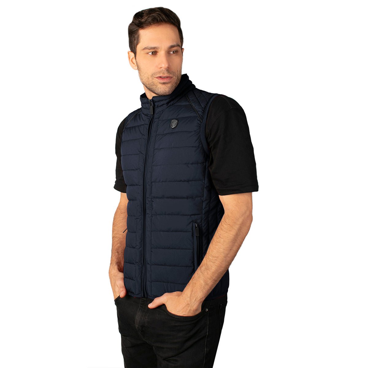 Foto 4 pulgar | Chaleco Greenlander Capitonado Casual Para Hombre