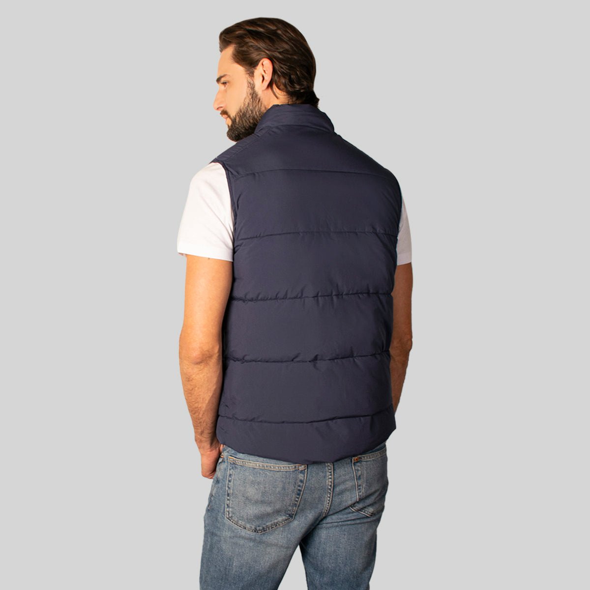 Foto 4 | Chaleco Greenlander Reversible Casual Cómodo Para Hombre