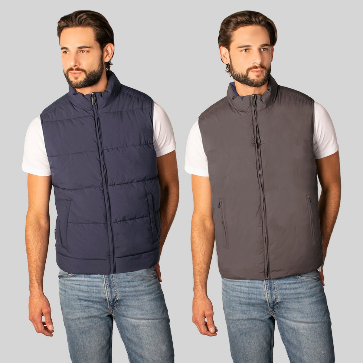 Foto 6 pulgar | Chaleco Greenlander Reversible Casual Cómodo Para Hombre