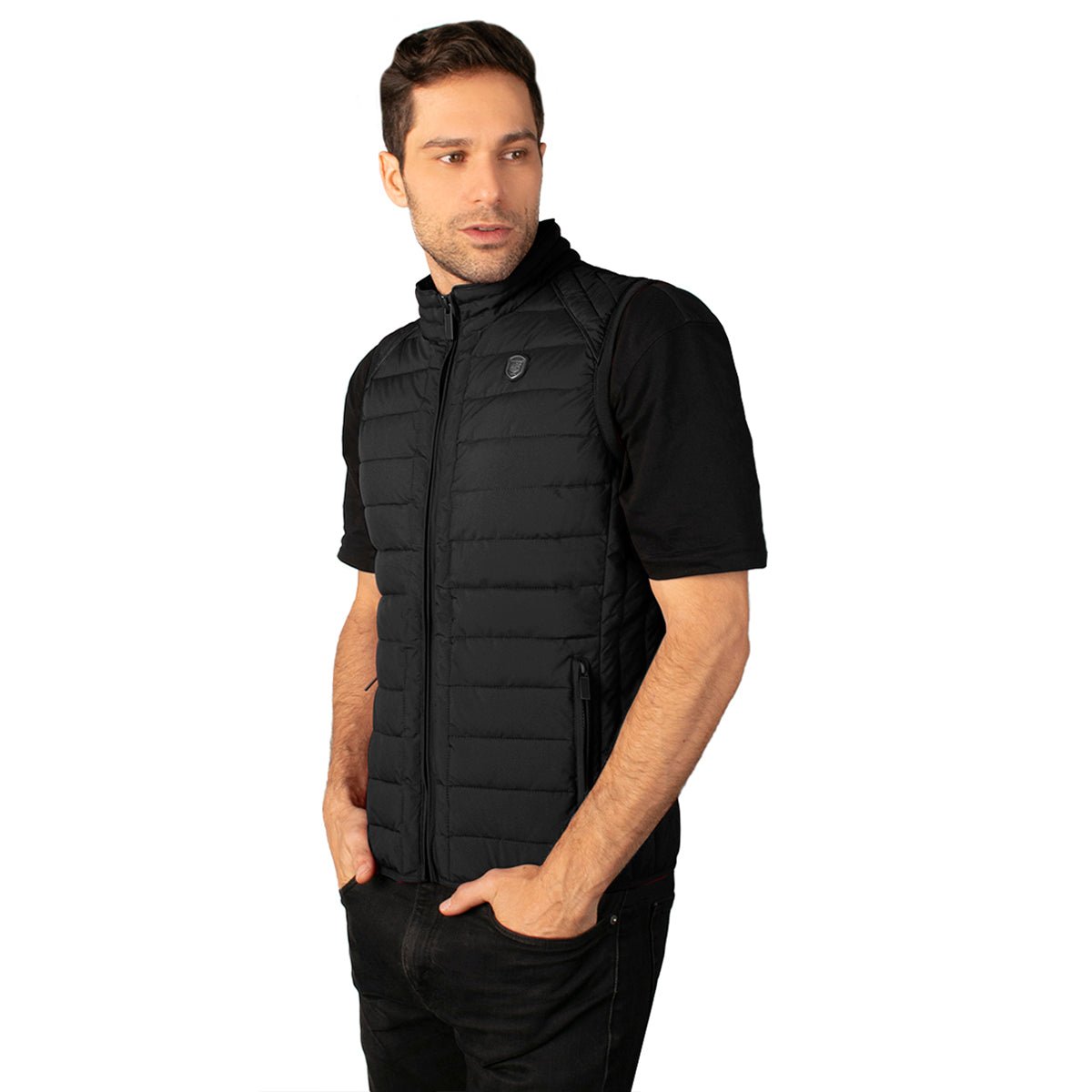 Foto 2 pulgar | Chaleco Greenlander Capitonado Casual Para Hombre
